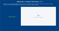 Desktop Screenshot of alhambraalumni.org